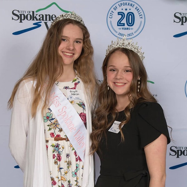 Miss Spokane Valley Royal Court 2023.