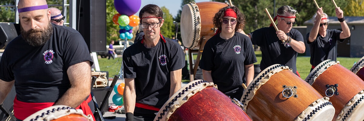 Drummers.